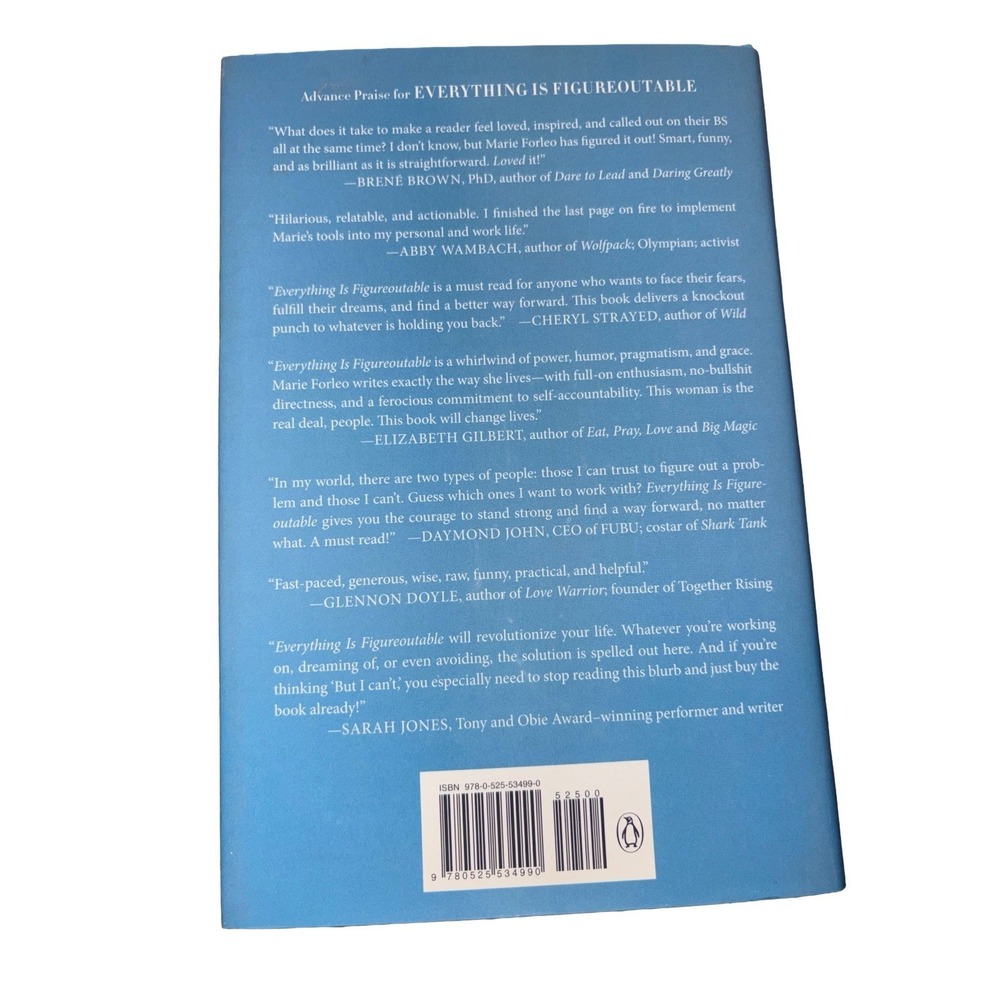 Everything Is Figureoutable - hardcover, Marie Forleo, 9780525534990 - Picture 4 of 6